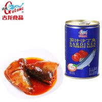 古龍食品 茄汁沙丁魚 廈門特產(chǎn)即食魚罐頭425g